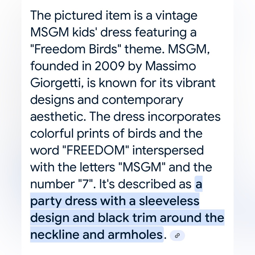MSGM Multicolor Logo Dress - Picture 10 of 10